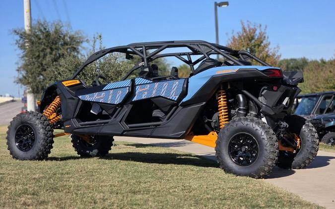 2026 Can-Am® Maverick X3 Max RS Turbo RR Scandi Blue & Orange Crush