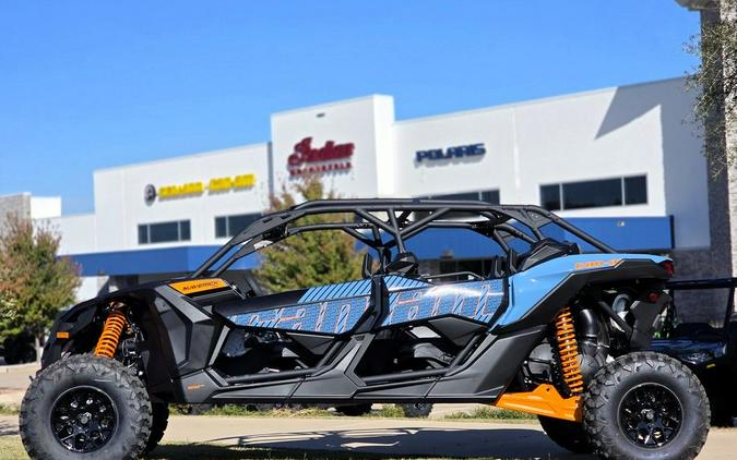 2026 Can-Am® Maverick X3 Max RS Turbo RR Scandi Blue & Orange Crush