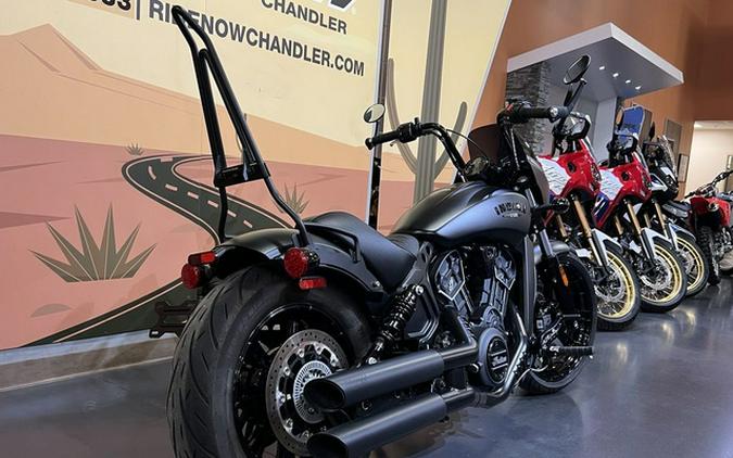 2022 Indian Scout Rogue ABS Black Smoke Midnight