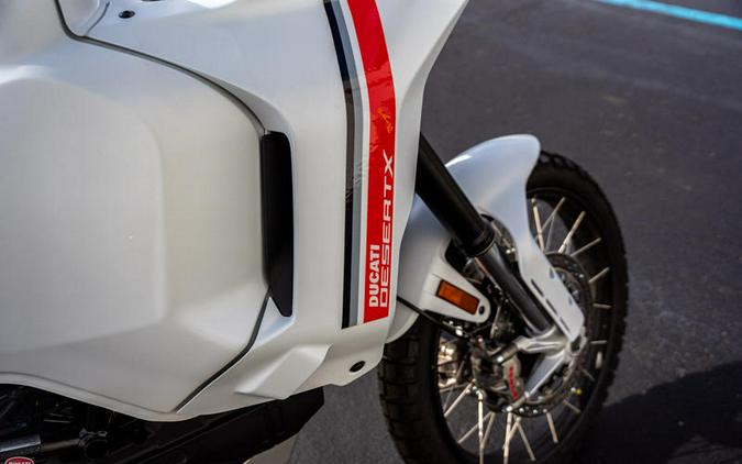 2023 Ducati DesertX Star White Silk