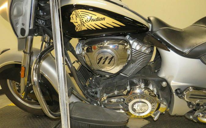 2017 Indian Motorcycle® Chieftain® Star Silver Over Thunder Black