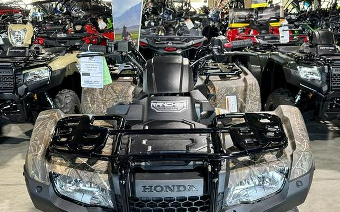 2024 Honda® FourTrax Rancher 4x4 Automatic DCT IRS EPS Honda Phantom Camo®