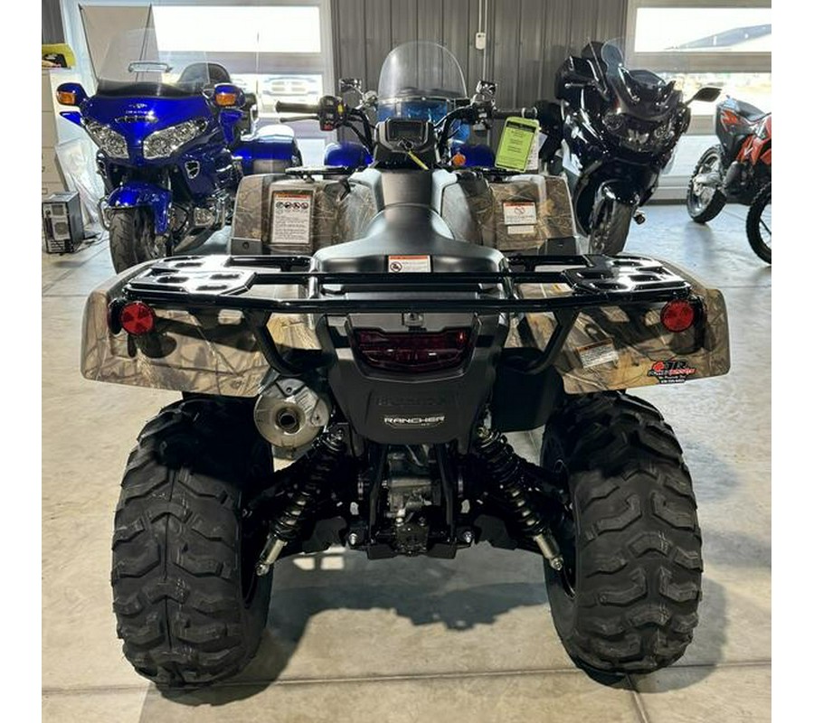 2024 Honda® FourTrax Rancher 4x4 Automatic DCT IRS EPS Honda Phantom Camo®