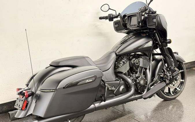 2021 Indian Motorcycle® Chieftain® Dark Horse® Thunder Black Smoke