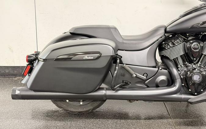 2021 Indian Motorcycle® Chieftain® Dark Horse® Thunder Black Smoke