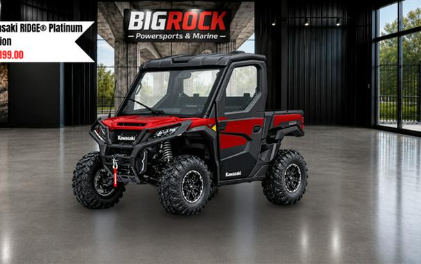 2026 Kawasaki RIDGE Platinum Ranch Edition Platinum Ranch Edition
