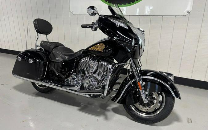 2019 Indian Chieftain Classic Thunder Black