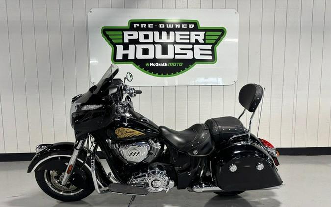 2019 Indian Chieftain Classic Thunder Black
