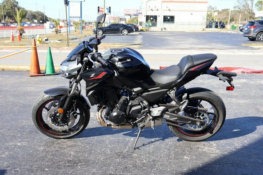 2025 Kawasaki Z650 Base
