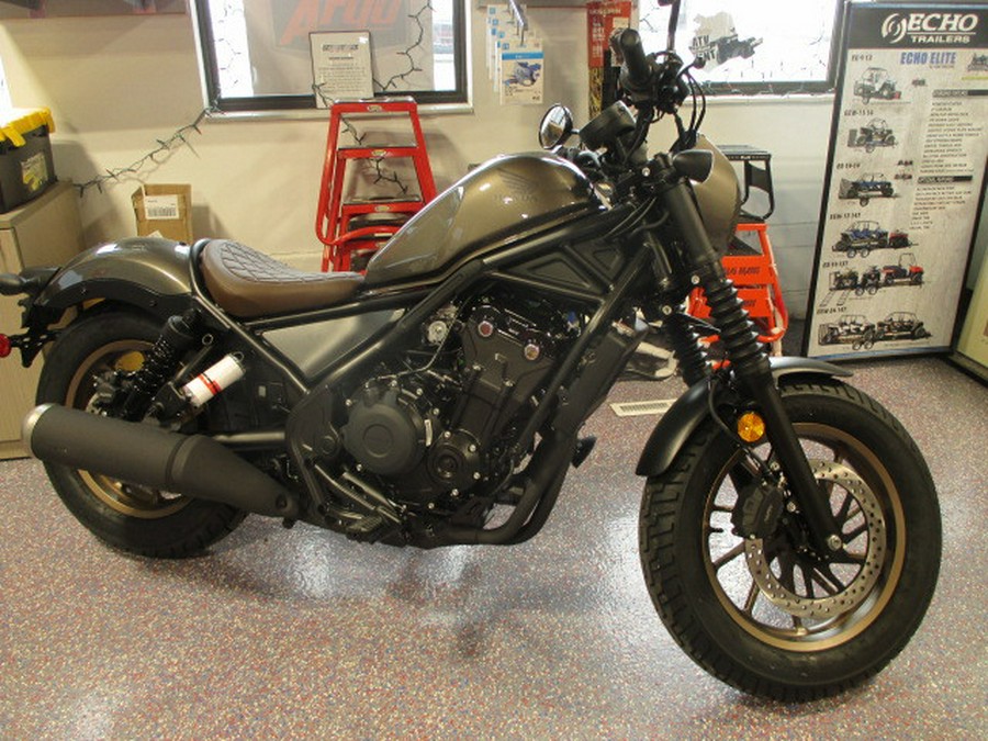 2023 Honda REBEL 500 ABS FOP - Titanium Metallic