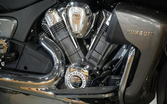 2024 Indian Pursuit Limited with PowerBand Audio Package Titanium/Black Metallic