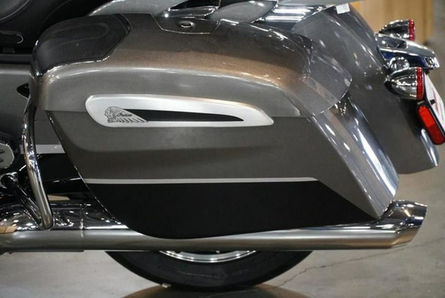 2024 Indian Pursuit Limited with PowerBand Audio Package Titanium/Black Metallic