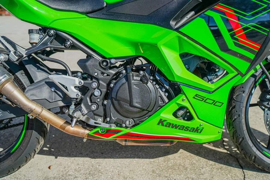 2024 Kawasaki Ninja 500 KRT Edition