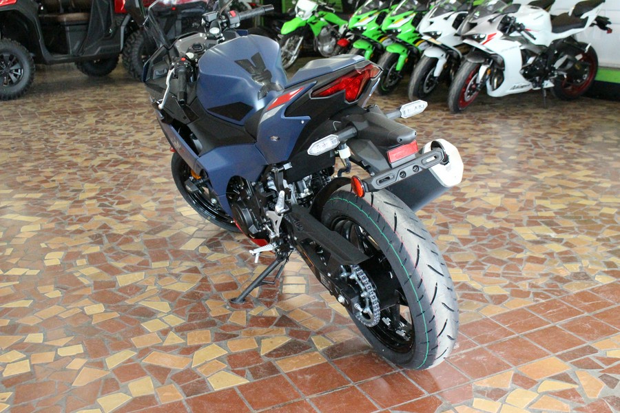2026 Kawasaki Ninja 500 SE ABS Metallic Matte Twilight Blue/Candy Persimmon Red - TDA99949