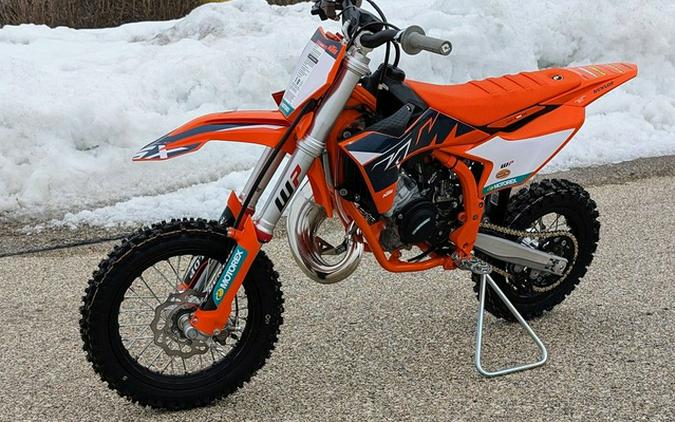 2023 KTM 50 SX Factory Edition First Look [7 Fast Facts, Specs, Photos]