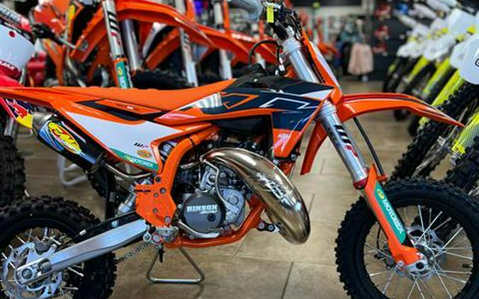 2023 KTM 50 SX Factory Edition First Look [7 Fast Facts, Specs, Photos]