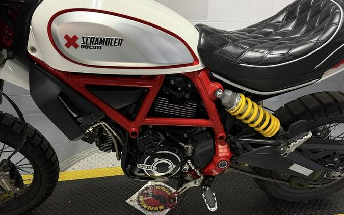 2020 Ducati Scrambler Desert Sled White Mirage
