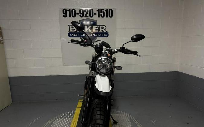 2020 Ducati Scrambler Desert Sled White Mirage