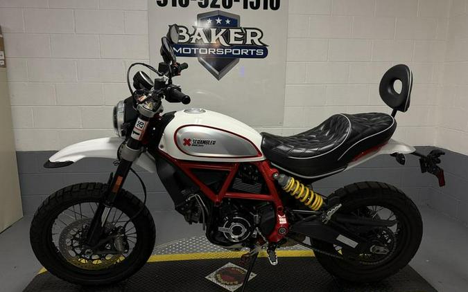 2020 Ducati Scrambler Desert Sled White Mirage