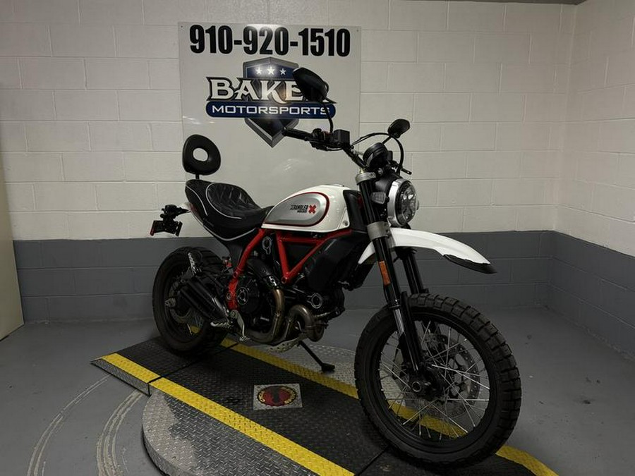 2020 Ducati Scrambler Desert Sled White Mirage