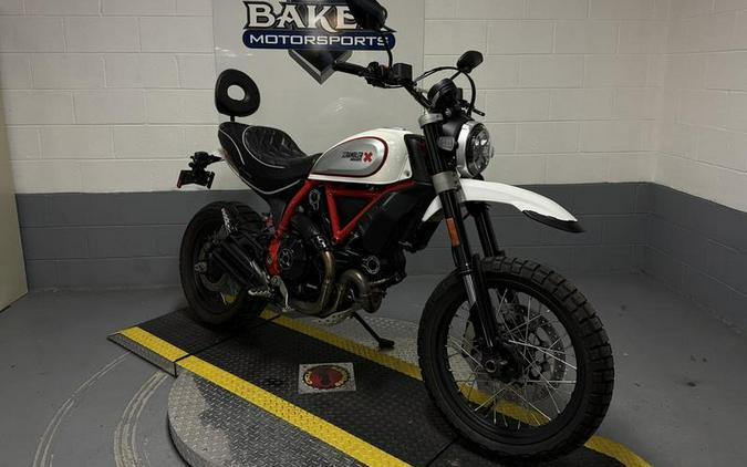 2020 Ducati Scrambler Desert Sled White Mirage