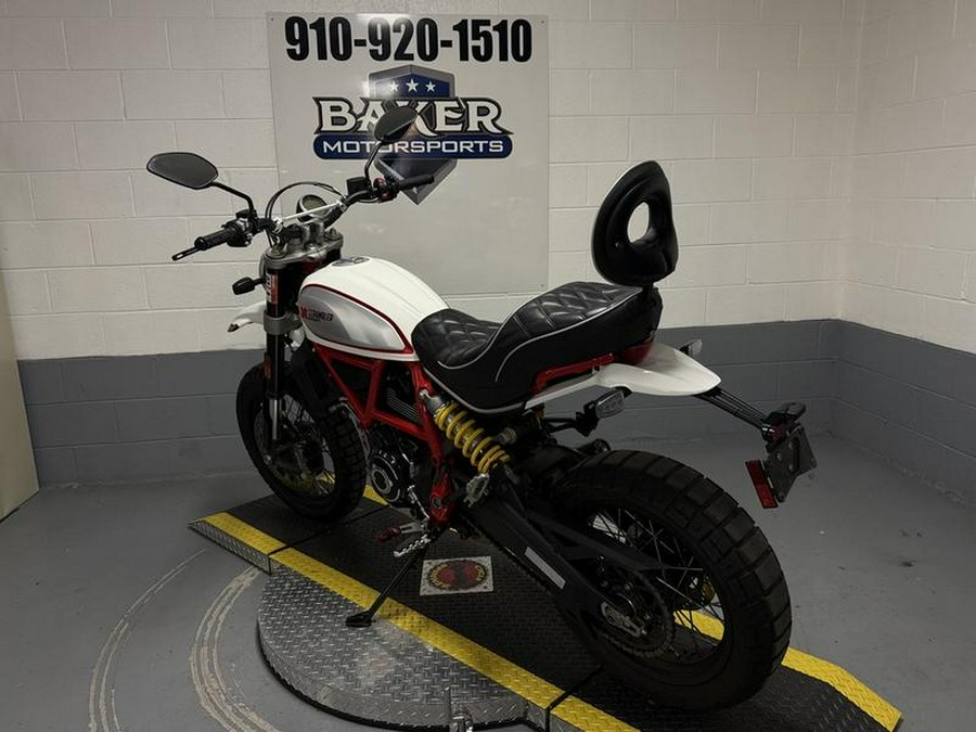 2020 Ducati Scrambler Desert Sled White Mirage