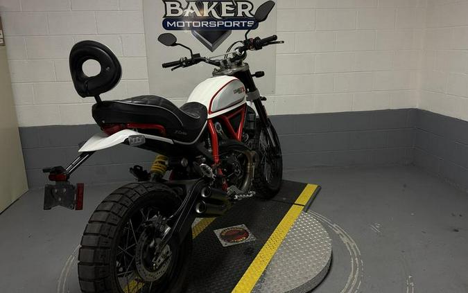 2020 Ducati Scrambler Desert Sled White Mirage
