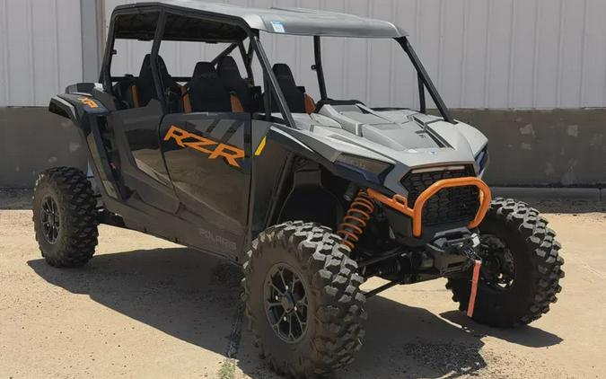 2024 POLARIS RZR XP 4 1000 ULTIMATE MATTE TITANIUM AND ONYX BLACK
