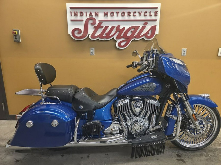 2018 Indian Chieftain Limited ABS Brilliant Blue