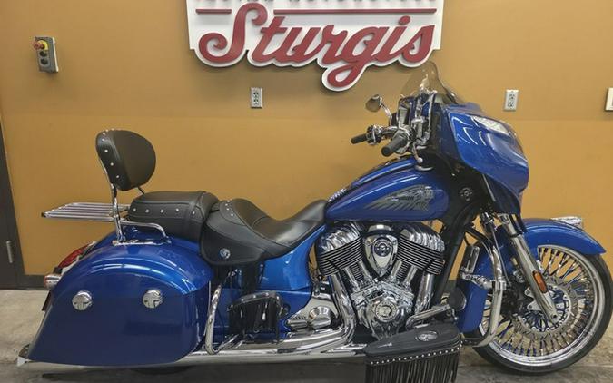 2018 Indian Chieftain Limited ABS Brilliant Blue