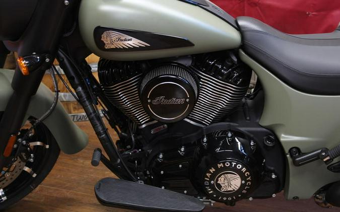 2025 Indian Motorcycle® Springfield ® Dark Horse® Moss Green Smoke
