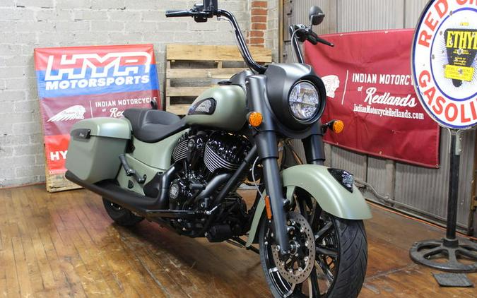 2025 Indian Motorcycle® Springfield ® Dark Horse® Moss Green Smoke
