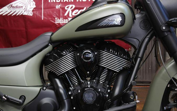 2025 Indian Motorcycle® Springfield ® Dark Horse® Moss Green Smoke