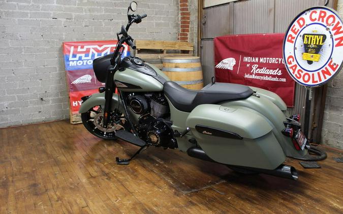2025 Indian Motorcycle® Springfield ® Dark Horse® Moss Green Smoke