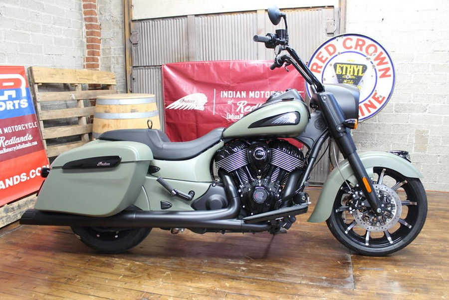 2025 Indian Motorcycle® Springfield ® Dark Horse® Moss Green Smoke