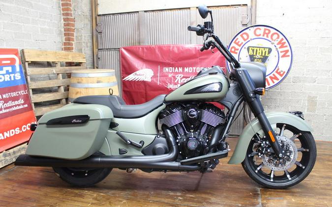2025 Indian Motorcycle® Springfield ® Dark Horse® Moss Green Smoke