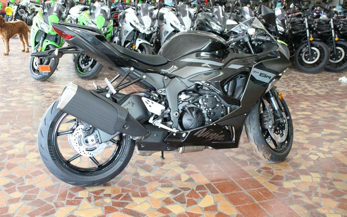 2026 Kawasaki NINJA ZX-6R ABS Metallic Matte Dark Gray/Ebony - TA047445
