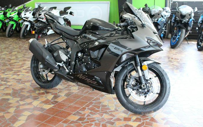 2026 Kawasaki NINJA ZX-6R ABS Metallic Matte Dark Gray/Ebony - TA047445