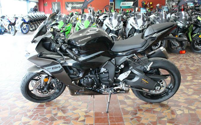 2026 Kawasaki NINJA ZX-6R ABS Metallic Matte Dark Gray/Ebony - TA047445