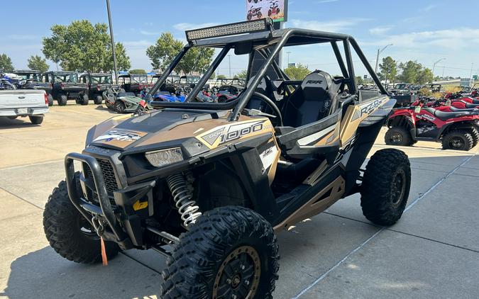 2017 Polaris Industries RZR XP® 1000 EPS Gold Matte Metallic LE