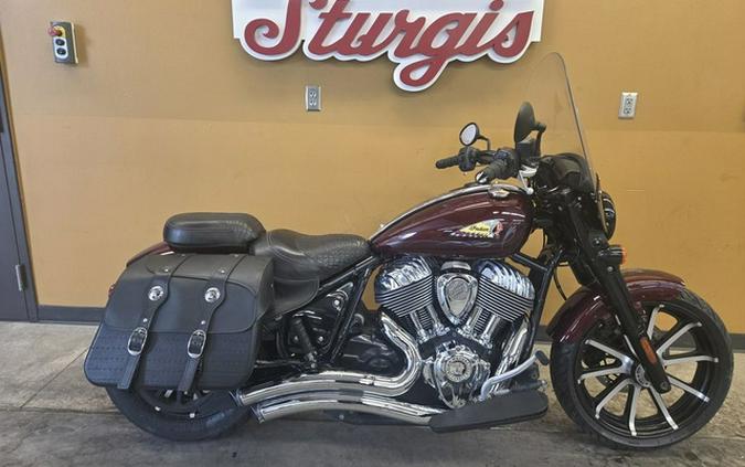 2022 Indian Super Chief Limited Maroon Metallic