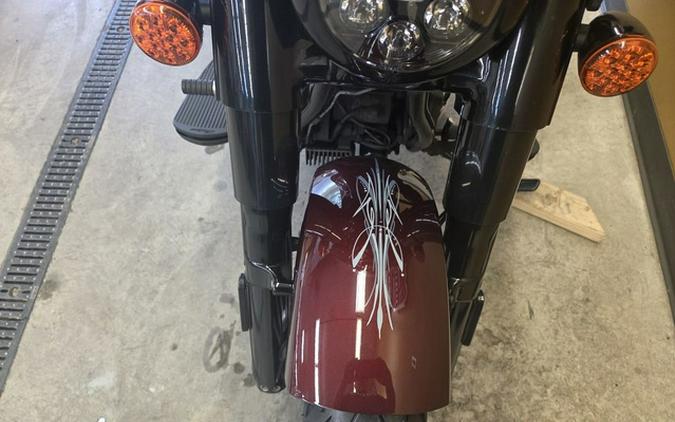 2022 Indian Super Chief Limited Maroon Metallic