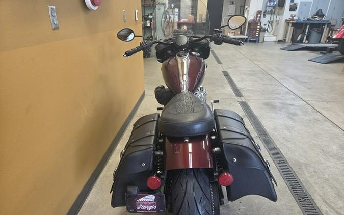 2022 Indian Super Chief Limited Maroon Metallic