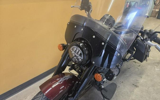 2022 Indian Super Chief Limited Maroon Metallic