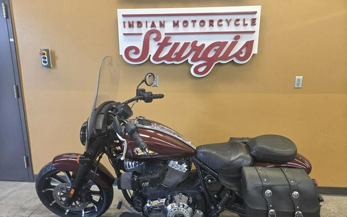 2022 Indian Super Chief Limited Maroon Metallic