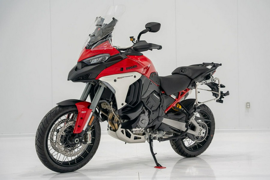 2024 Ducati Multistrada V4 Rally Travel Adventure Red