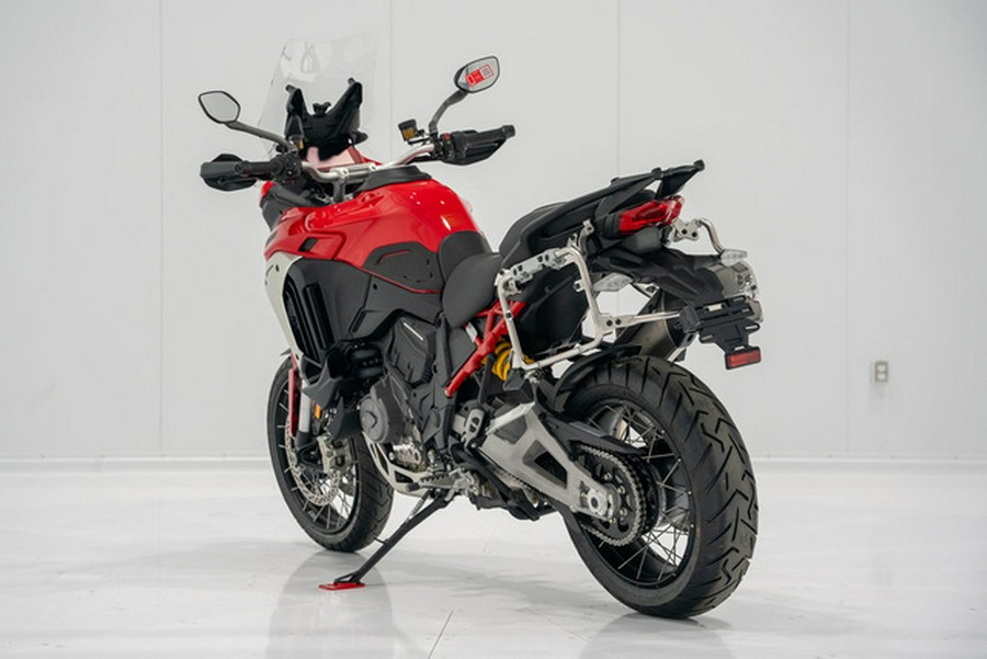 2024 Ducati Multistrada V4 Rally Travel Adventure Red