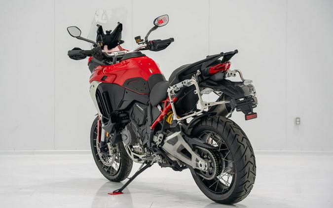 2024 Ducati Multistrada V4 Rally Travel Adventure Red