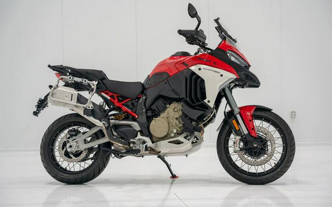 2024 Ducati Multistrada V4 Rally Travel Adventure Red