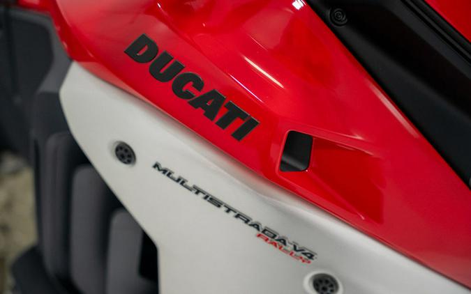 2024 Ducati Multistrada V4 Rally Travel Adventure Red